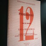 12 Programas (Via ensino) - Área de Letras -