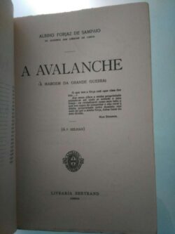 A avalanche - Albino Forjaz de Sampaio