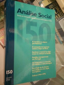 Análise Social - Revista Instituto Ciências Sociais Universidade Lisboa n.° 150 -