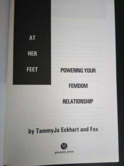 At her feet (Powering femdom relationship) - Tammy Jo Eckhart & Fox