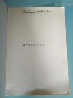 Auto da alma (Gil Vicente) - Augusto C. Pires de Lima