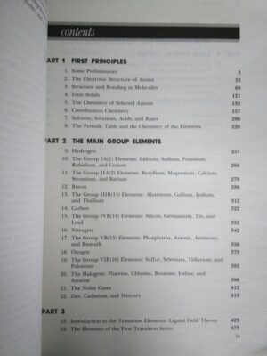 Basic Inorganic Chemistry - F. Albert Cotton