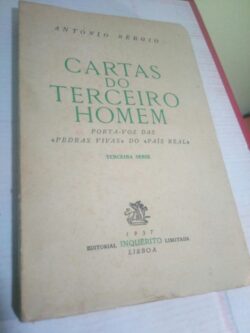 Cartas do terceiro homem (Editorial Inquérito 1957) - António Sérgio