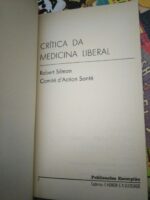 Crítica da medicina liberal - Robert Silman