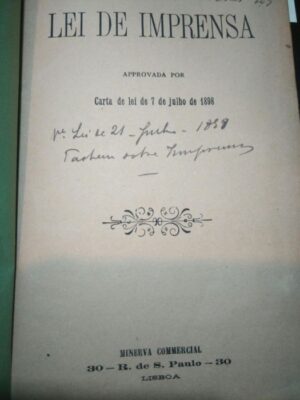 Diplomas Legais do Século XIX (ver descrição) -