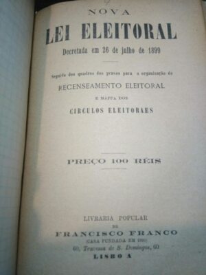 Diplomas Legais do Século XIX (ver descrição) -