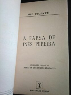 Farsa de Inês Pereira - Gil Vicente