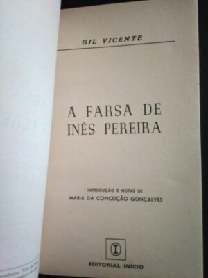 Farsa de Inês Pereira - Gil Vicente
