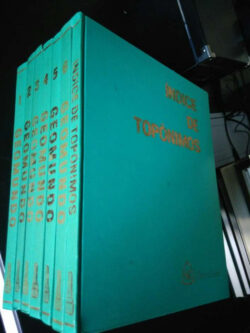 Geomundo - 6 volumes + Índice de topónimos -