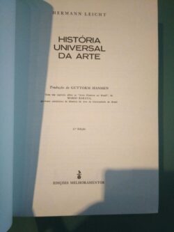 História Universal da Arte - Hermann Leicht