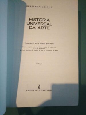 História Universal da Arte - Hermann Leicht