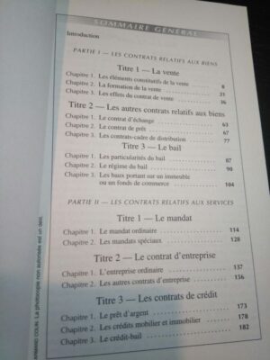 Les contrats spéciaux - Jean Gatsi