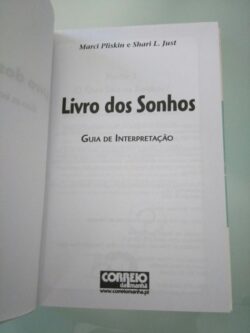 Livro dos sonhos - Guia de interpretação - Marci Pliskin / Shari L. Just