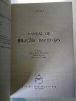 Manual de relações industriais - S. Hoyler