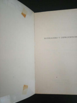 Materialismo y empiriocriticismo - V. I. Lenin