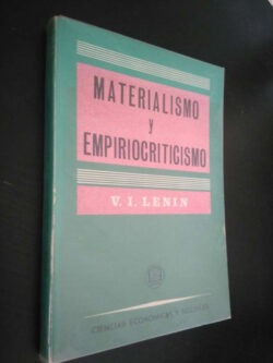 Materialismo y empiriocriticismo - V. I. Lenin