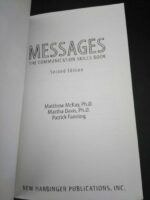 Messages - The communication skills book - Matthew McKay / Martha Davis