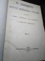 O Direito Revista de Jurisprudencia e Legislação - José Luciano de Castro