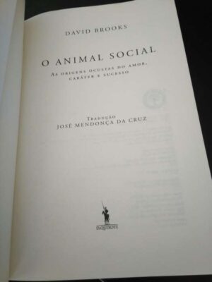 O animal social - David Brooks