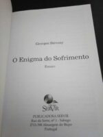 O enigma do sofrimento - Georges Stéveny