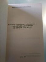 comentários e críticas sobre a proposta de lei de bases do sistema educativo -