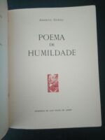Poema de humildade - Poema de humildade