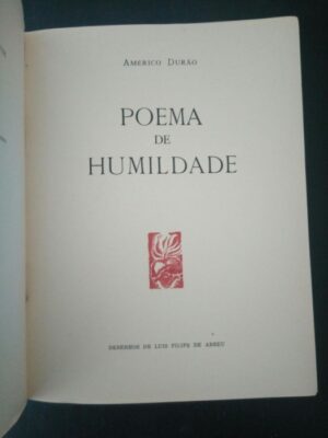 Poema de humildade - Poema de humildade
