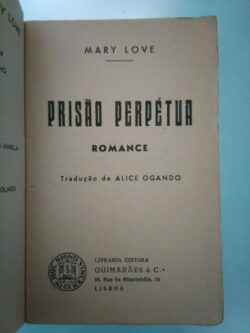 Prisão perpétua - Mary Love
