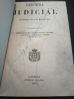 Reforma Judicial decretada em 21 de Maio de 1841(3.a ed. Official 1867 -
