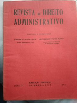 Revista de Direito Administrativo - Tomo XI