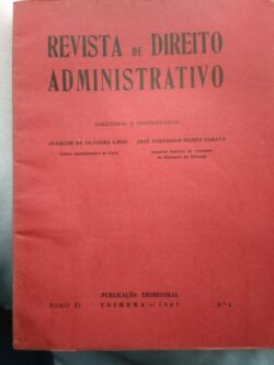Revista de Direito Administrativo - Tomo XI