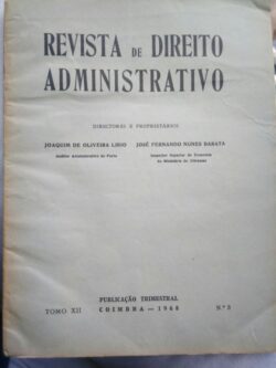 Revista de Direito Administrativo - Tomo XII