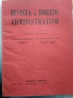 Revista de Direito Administrativo - Tomo XIII