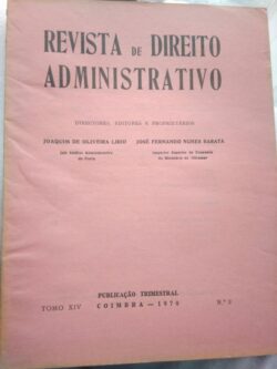 Revista de Direito Administrativo - Tomo XIV