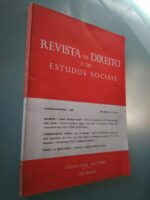 Revista de Direito e de Estudos Sociais - Ano XXVII
