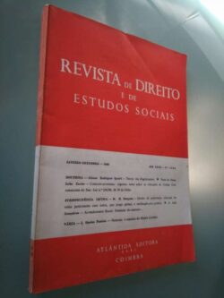 Revista de Direito e de Estudos Sociais - Ano XXVII