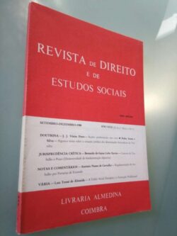 Revista de Direito e de Estudos Sociais - Ano XXX
