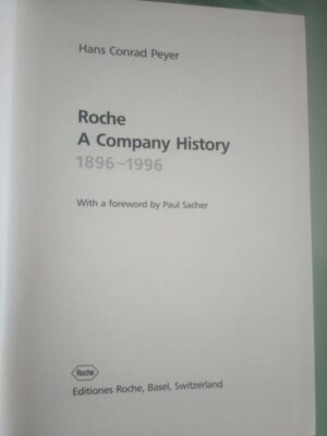 Roche A company history - Hans Conrad Peyer