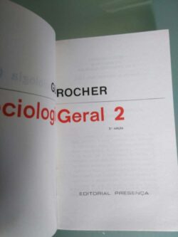 Sociologia Geral 2 - Guy Rocher