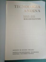 Tecnologia Andina - Rogger Ravines