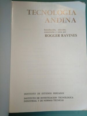 Tecnologia Andina - Rogger Ravines