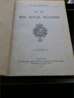 The Royal School Series - The Royal Readers n. 4 (1/6) - Ano: 1900 -