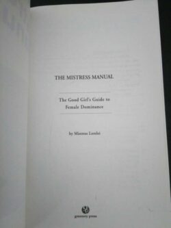 The mistress manual - Mistress Lorelei