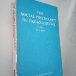The social psychology of organizations - D. Katz / R. L. Kahn