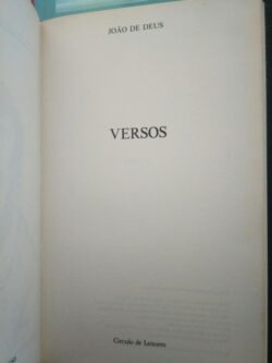 Versos - João de Deus