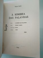À sombra das palavras - Torres Caeiro