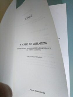 A crise do liberalismo - Victor de Sá