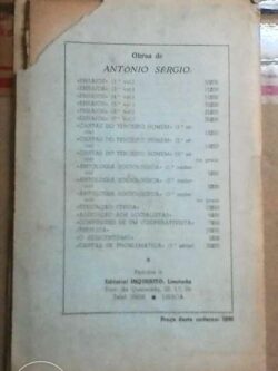 Antologia Sociológica - António Sérgio