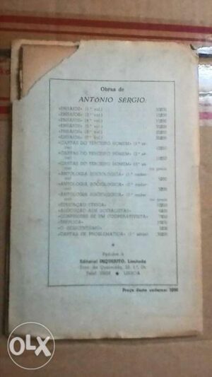 Antologia Sociológica - António Sérgio