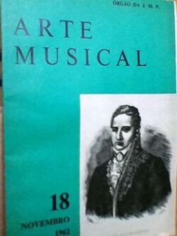 Arte Musical - 18 - Novembro 1962 -